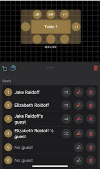 Floor item editor