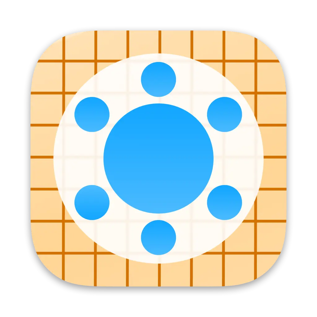 New logo for the new year, featuring a grid background and focused table in the foreground