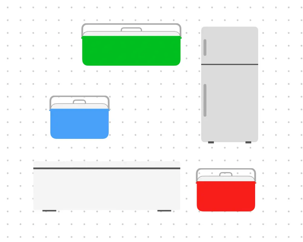 The new cooler and fridge items in Seat Puzzle